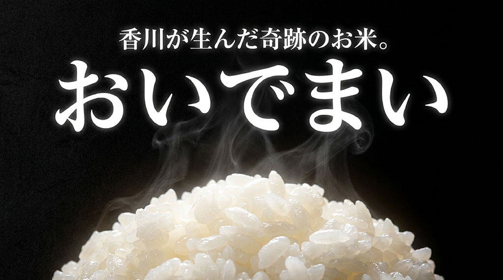 香川が生んだ奇跡のお米 おいでまいのスライド画像