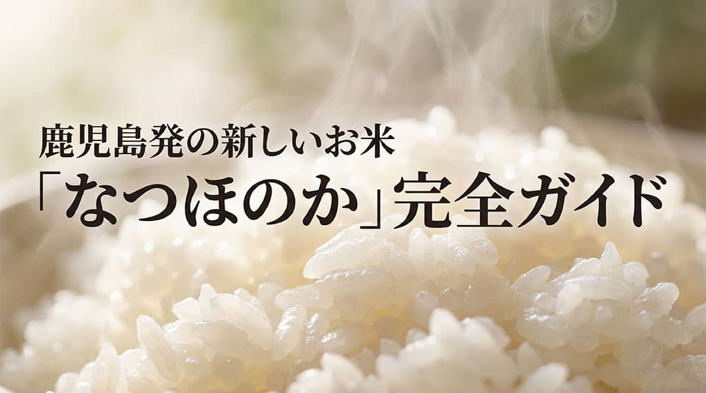 鹿児島発の新しいお米「なつほのか」完全ガイド