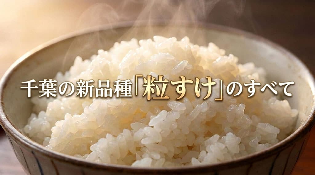 千葉の新品種「粒すけ」のすべて タイトル画像