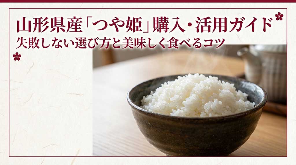 山形米つや姫を通販お取寄せ！価格相場お得な購入術･美味しい炊き方まで…