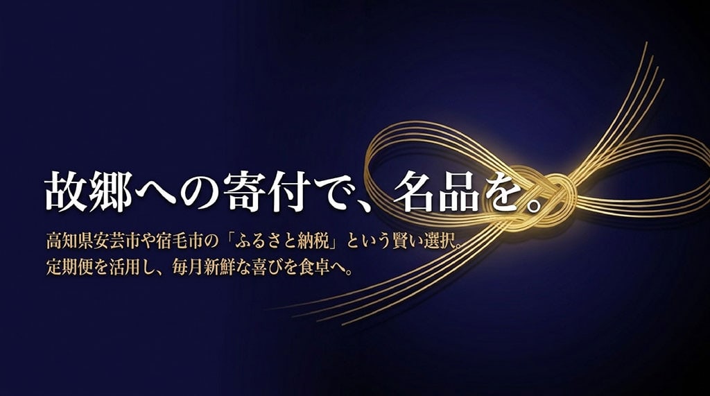 高知県安芸市や宿毛市のふるさと納税と定期便を活用してよさ恋美人を入手する方法